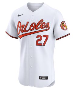 Alternative view of James McCann Baltimore Orioles Nike Home Elite Player Jersey - White