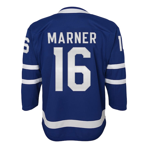 Mitchell Marner Toronto Maple Leafs Youth Home Premier Player Jersey - Blue - Image 3