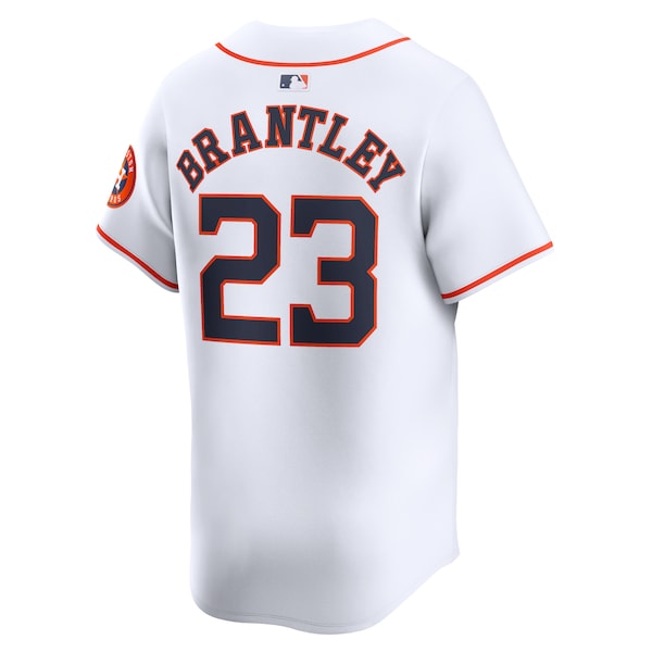 Michael Brantley Houston Astros Nike Home Limited Player Jersey - White - Image 3