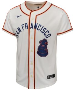 Alternative view of Jung Hoo Lee San Francisco Giants Nike Youth 2024 Rickwood Classic Limited Player Jersey - Cream