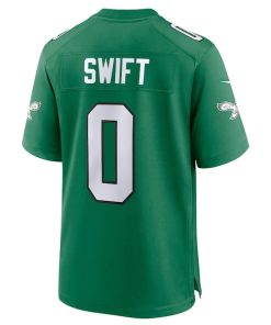 Alternative view of D'Andre Swift Philadelphia Eagles Nike Youth Game Jersey - Kelly Green