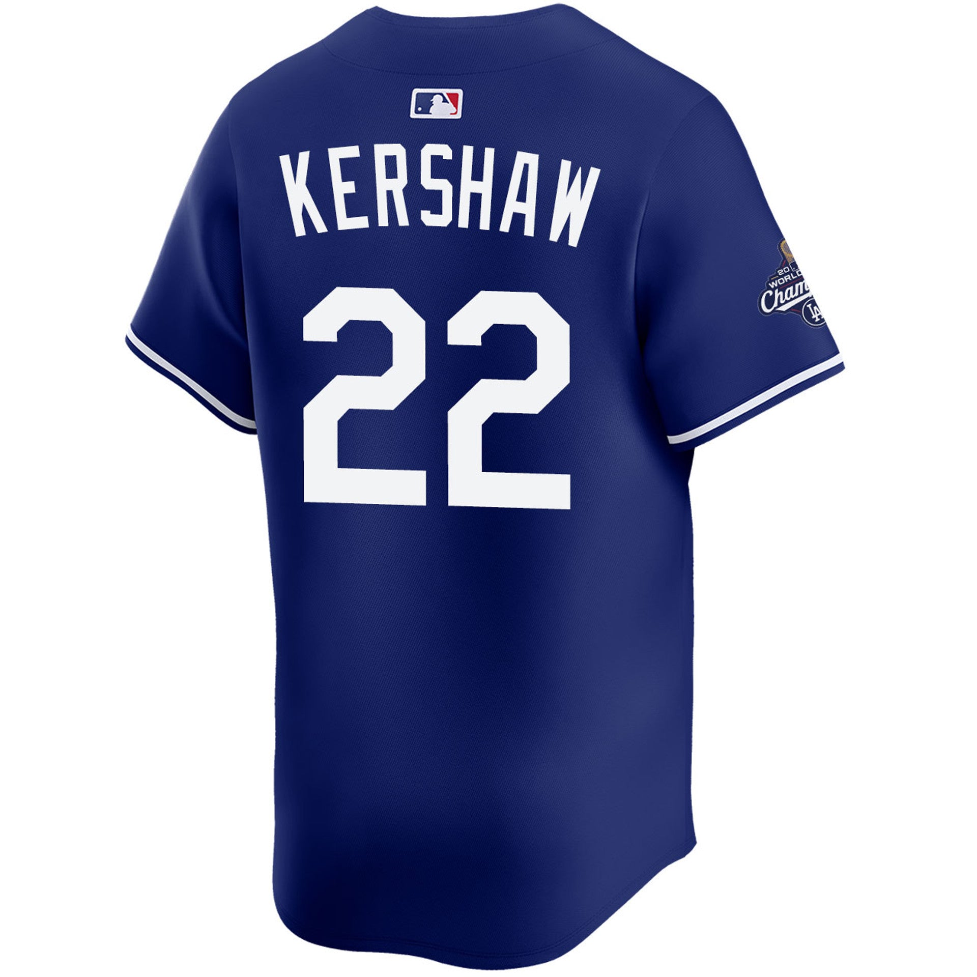 Clayton Kershaw Los Angeles Dodgers Nike 2025 World Series Champions Limited Jersey - Royal - Image 2