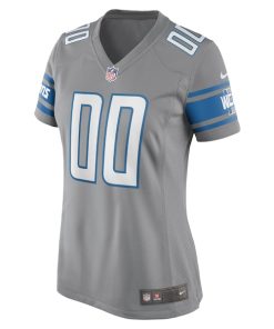 Alternative view of Detroit Lions Nike Women's Alternate Custom Game Jersey - Gray