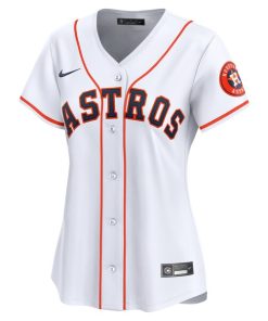 Alternative view of Houston Astros Nike Women's Home Limited Jersey - White