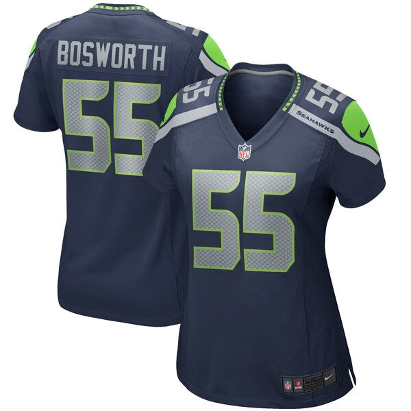 Brian Bosworth Seattle Seahawks Nike Women's Game Retired Player Jersey - College Navy/Royal - Image 2
