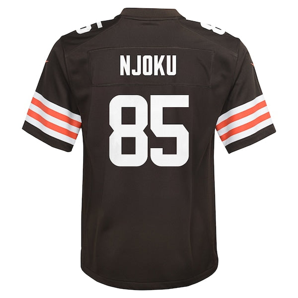 David Njoku Cleveland Browns Nike Youth Game Jersey - Brown - Image 3
