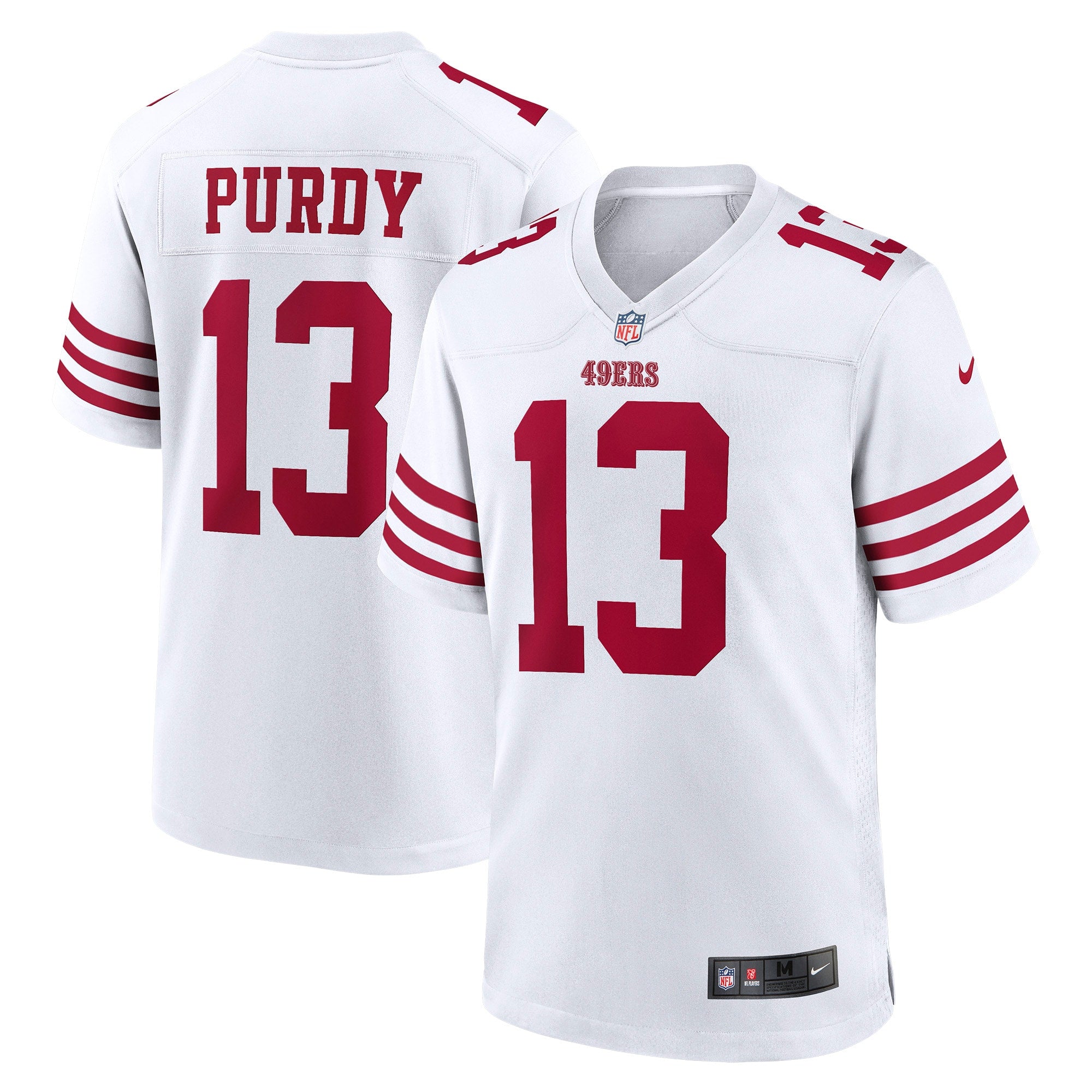 Brock Purdy San Francisco 49ers Nike Alternate Game Player Jersey - Scarlet - Image 5