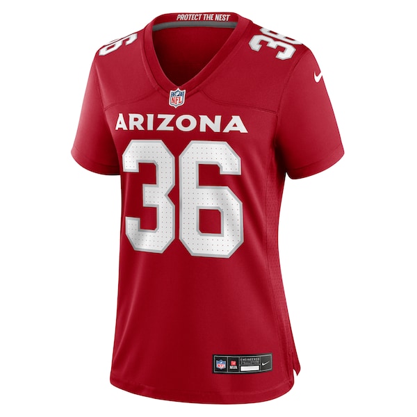Kitan Crawford Arizona Cardinals Nike Women's Team Game Jersey - Cardinal - Image 2