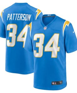 Jaret Patterson Los Angeles Chargers Nike Team Game Jersey -  Powder Blue