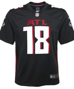 Alternative view of Calvin Ridley Atlanta Falcons Nike Youth Player Game Jersey - Black