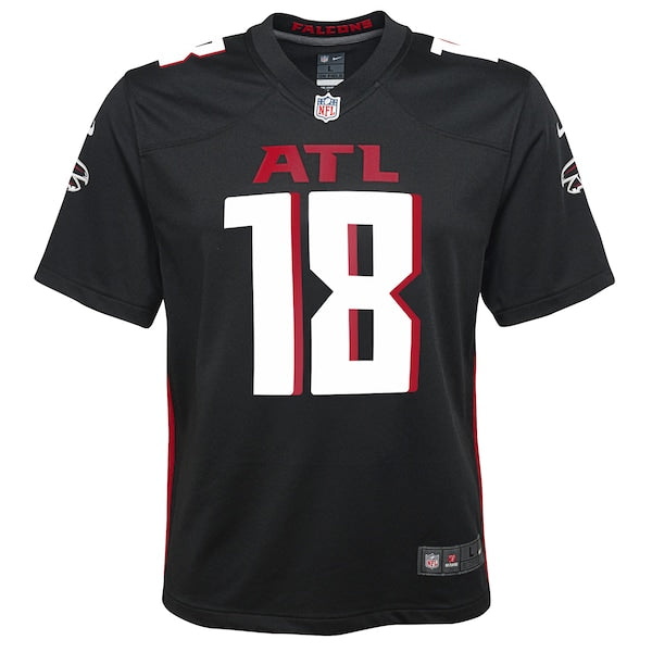 Calvin Ridley Atlanta Falcons Nike Youth Player Game Jersey - Black - Image 2