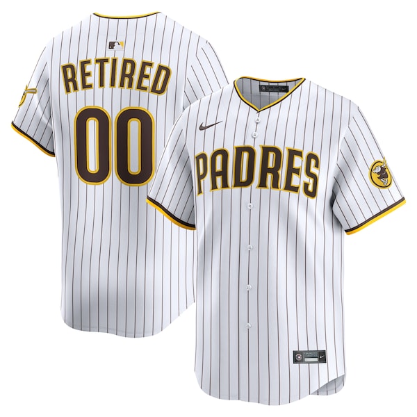 San Diego Padres Nike Home Limited Pick-A-Player Retired Roster Jersey - White