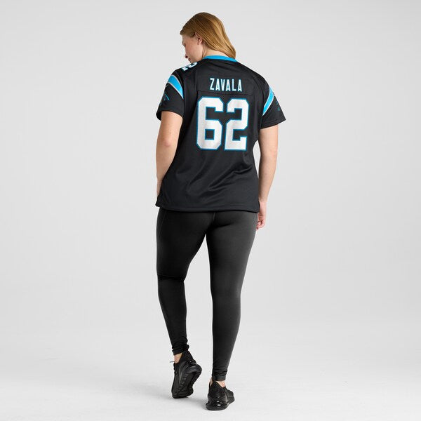 Chandler Zavala Carolina Panthers Nike Women's Game Jersey - Black - Image 8