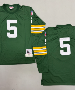 Paul Hornung Green Bay Packers Authentic Throwback Retired Player Jersey