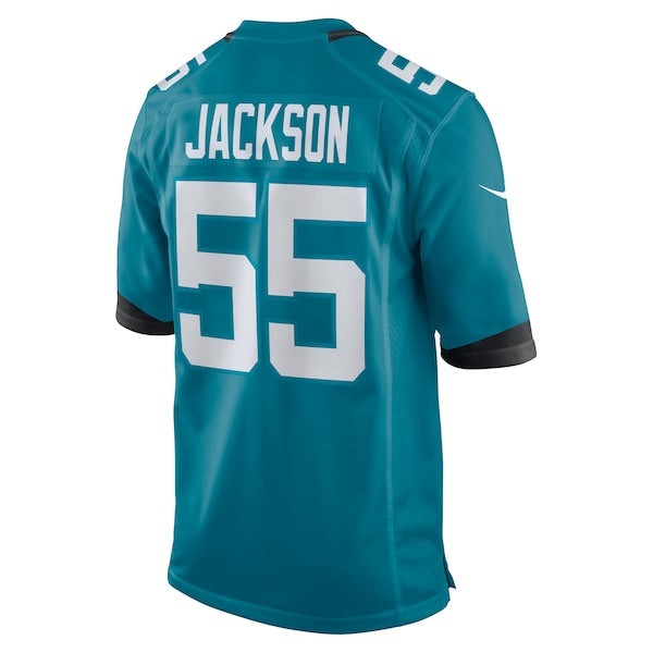 Dequan Jackson Jacksonville Jaguars Nike Game Jersey - Teal - Image 3
