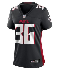 Alternative view of Grayland Arnold Atlanta Falcons Nike Women's Team Game Jersey -  Black