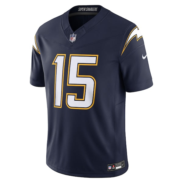 Ladd McConkey Los Angeles Chargers Nike Alternate Super Chargers Vapor F.U.S.E. Limited Jersey - Navy/Gold/Powder Blue - Image 3