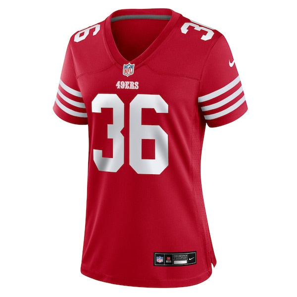 Marques Sigle San Francisco 49ers Nike Women's Team Game Jersey - Scarlet - Image 2