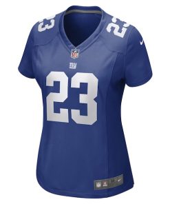 Alternative view of Gary Brightwell New York Giants Nike Women's Team Game Player Jersey - Royal