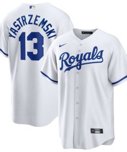 Mike Yastrzemski Kansas City Royals Nike Home Replica Jersey - White