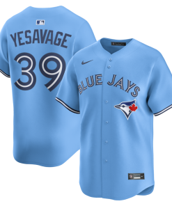 Trey Yesavage Toronto Blue Jays Nike Home Limited Jersey - Blue