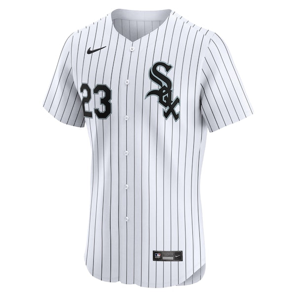Andrew Benintendi Chicago White Sox Nike Home Elite Player Jersey - White - Image 2