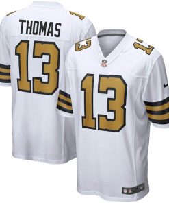 Michael Thomas New Orleans Saints Nike Alternate Game Jersey - White/Black