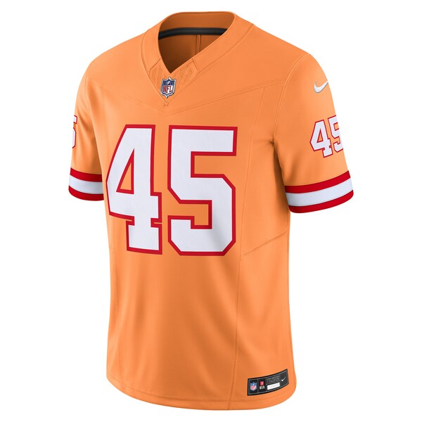 Devin White Tampa Bay Buccaneers Nike Vapor F.U.S.E. Limited Jersey - Orange - Image 2