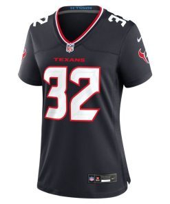 Alternative view of Lonnie Johnson Jr. Houston Texans Nike Women's Team Game Jersey -  Navy