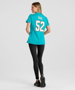 Alternative view of Patrick Paul Miami Dolphins Nike Women's  Game Jersey -  Aqua