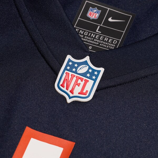 Durham Smythe Chicago Bears Nike Team Game Jersey - Navy - Image 4