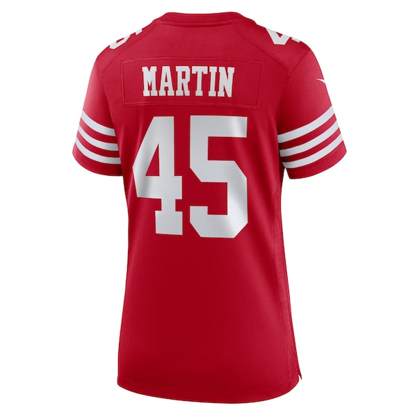 Nick Martin San Francisco 49ers Nike Women's Team Game Jersey - Scarlet - Image 3