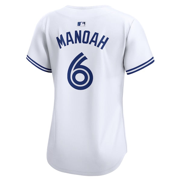 Alek Manoah Toronto Blue Jays Nike Women's Home Limited Player Jersey - White - Image 3