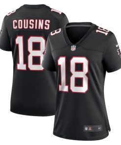 Kirk Cousins Atlanta Falcons Nike Women's Alternate Game Jersey -  Black