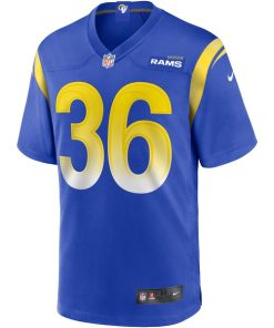 Alternative view of Jerome Bettis Los Angeles Rams Nike Game Retired Player Jersey - Royal