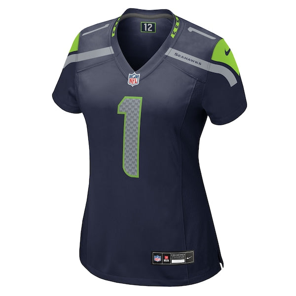 Derion Kendrick Seattle Seahawks Nike Women's Team Game Jersey - College Navy - Image 2
