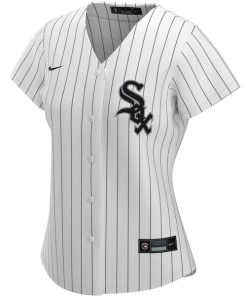 Alternative view of Chicago White Sox Nike Women's Home Replica Custom Jersey - White
