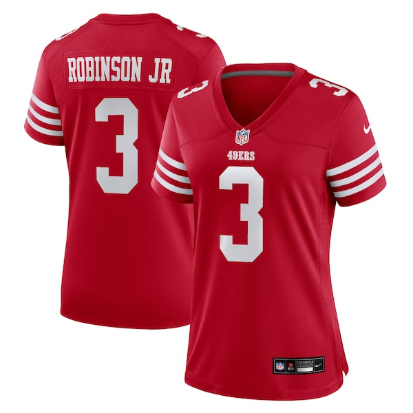 Brian Robinson Jr. San Francisco 49ers Nike Women's Team Game Jersey - Scarlet
