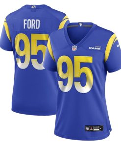 Poona Ford Los Angeles Rams Nike Women's Team Game Jersey -  Royal