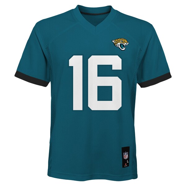 Trevor Lawrence Jacksonville Jaguars Preschool Replica Player Jersey - Teal - Image 2