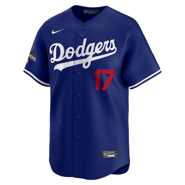 Shohei Ohtani Los Angeles Dodgers Nike 2024 World Series Champions Alternate Limited Player Jersey - Royal - Image 2
