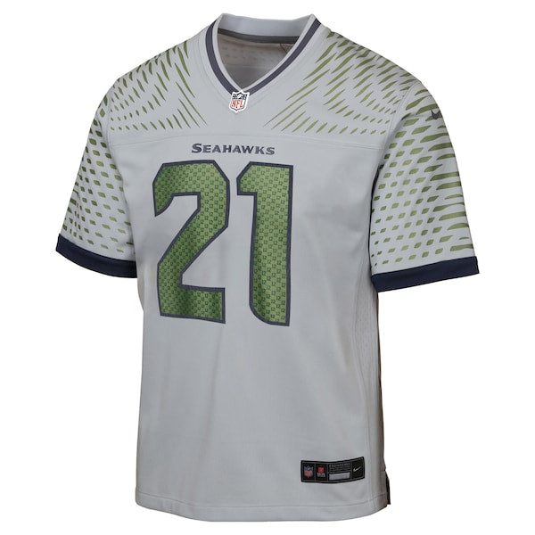 Devon Witherspoon Seattle Seahawks Nike Youth 2025 Rivalries Collection Game Jersey - Wolf Gray - Image 2