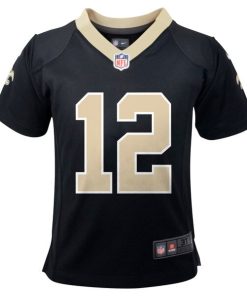 Alternative view of Chris Olave New Orleans Saints Nike Toddler Game Jersey - Black