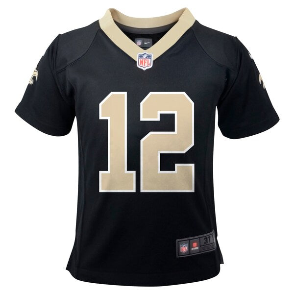 Chris Olave New Orleans Saints Nike Preschool Player Game Jersey - Black - Image 2