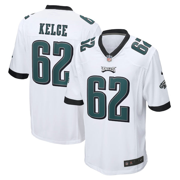 Jason Kelce Philadelphia Eagles Nike Game Jersey - White/Black