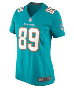 Alternative view of Julian Hill Miami Dolphins Nike Women's  Game Jersey -  Aqua
