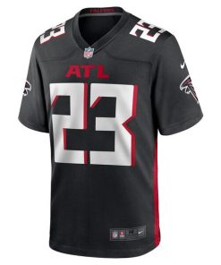 Alternative view of DeMarcco Hellams Atlanta Falcons Nike Team Game Jersey -  Black
