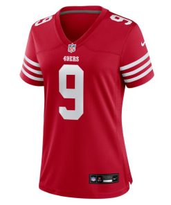 Alternative view of Skyy Moore San Francisco 49ers Nike Women's Team Game Jersey -  Scarlet