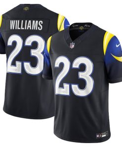 Kyren Williams Los Angeles Rams Nike 2025 Rivalries Collection Limited Jersey - Midnight Blue