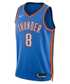 Alternative view of Jalen Williams Oklahoma City Thunder Nike Unisex Swingman Jersey - Icon Edition - Blue